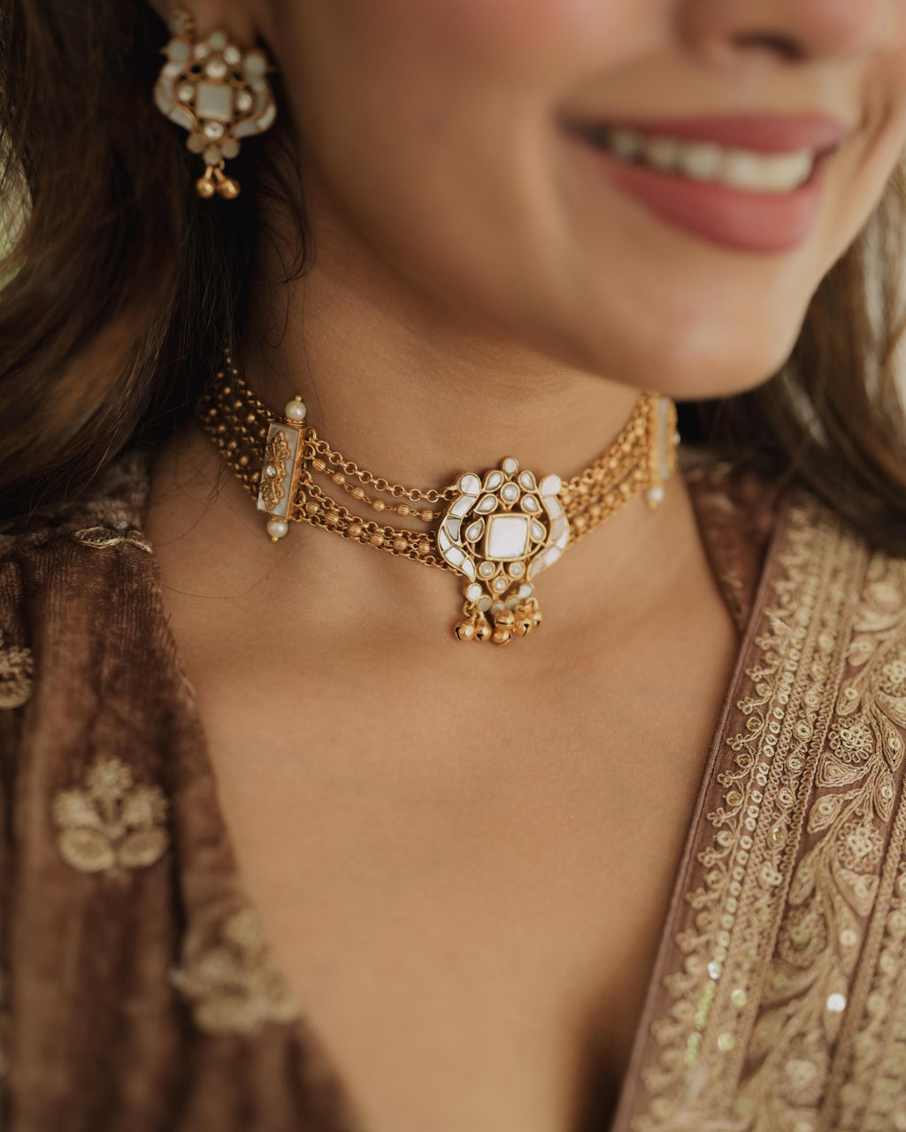 PREORDER - ROSHNI CHOKER SET