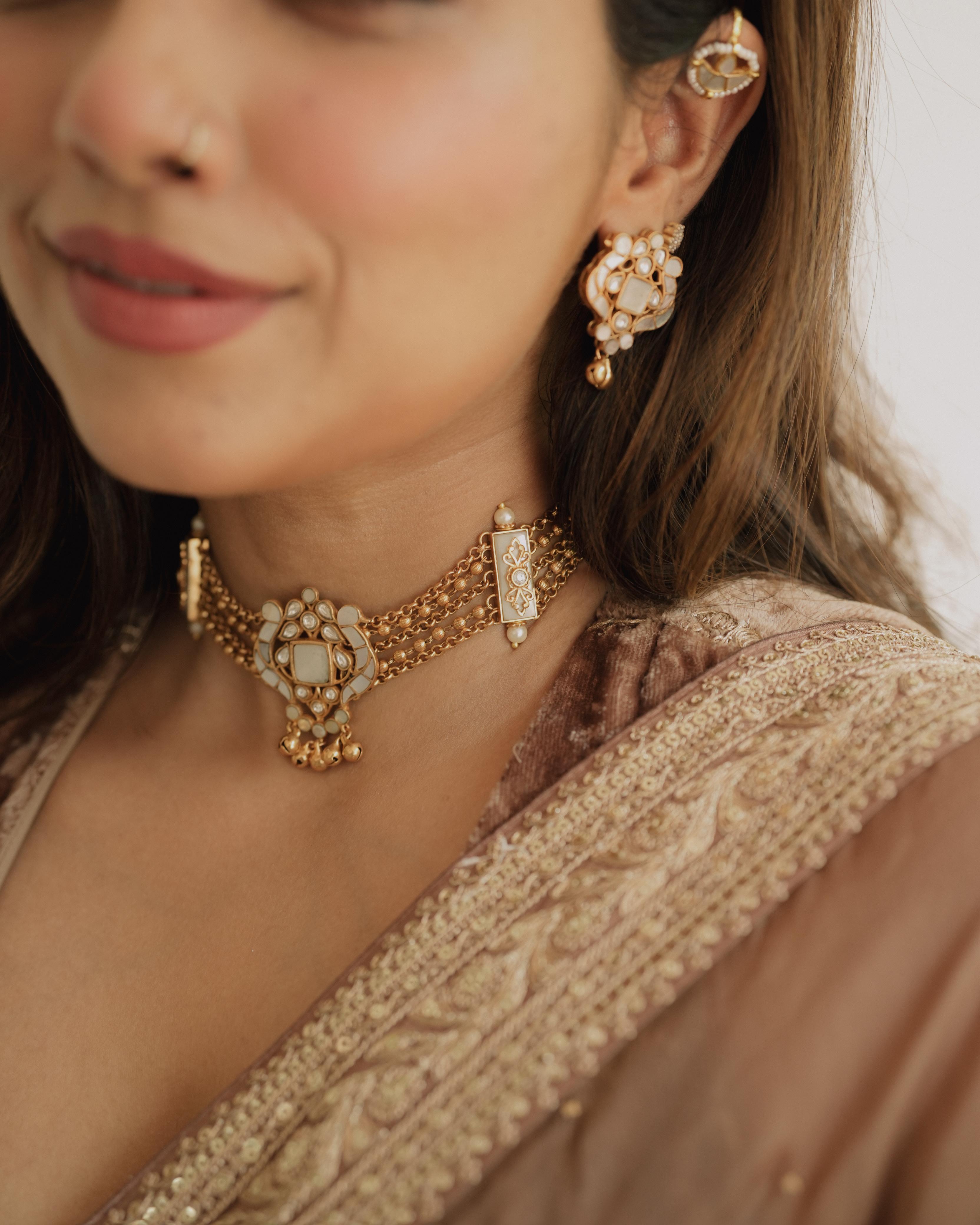 PREORDER - ROSHNI CHOKER SET